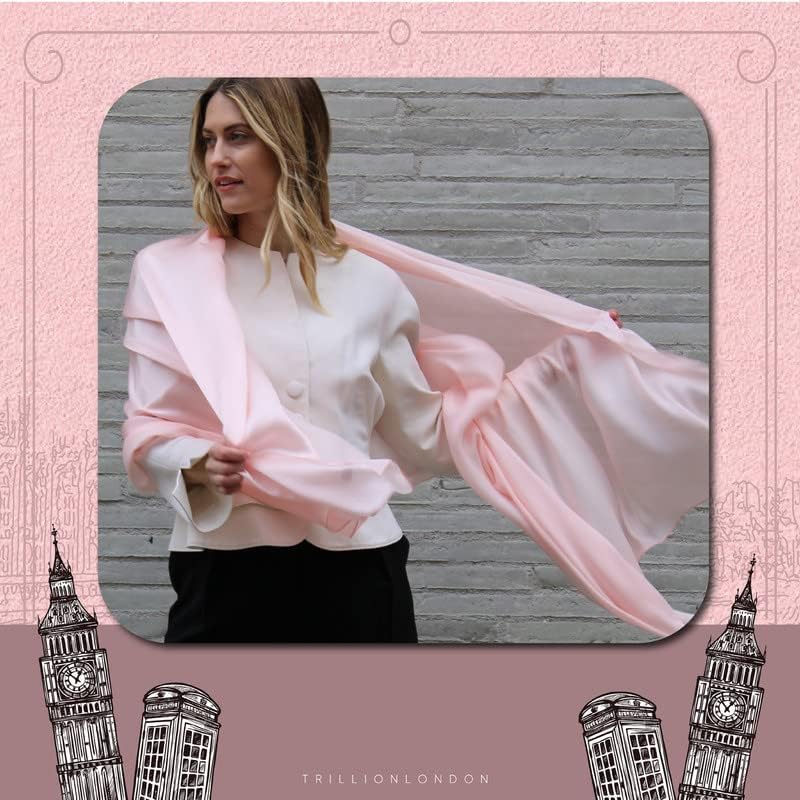 Trillion London Spring Collection | Designer Silk Scarf For Women | Lightweight Silk Scarves | Travelling & Gifting - Image 6