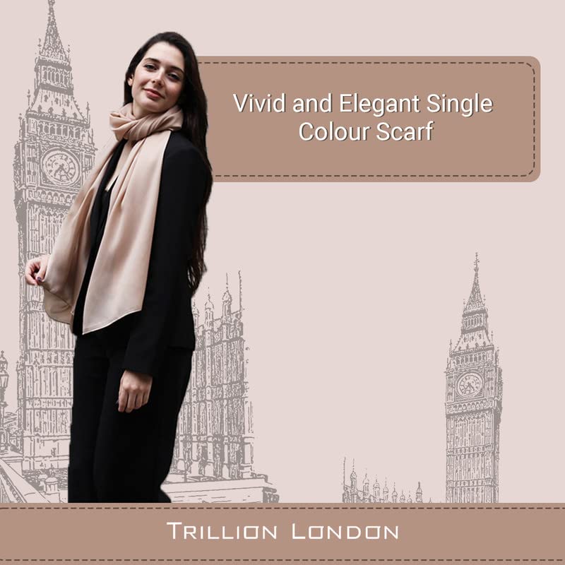 Trillion London Spring Collection | Designer Silk Scarf For Women | Lightweight Silk Scarves | Travelling & Gifting - Image 3